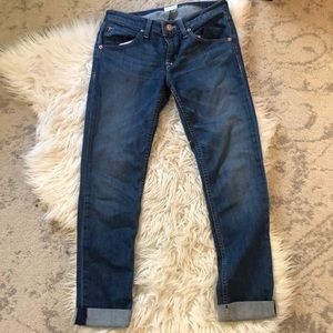 Hudson cropped jean